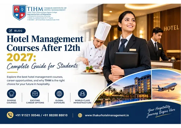 Hotel Management Courses After 12th 2027